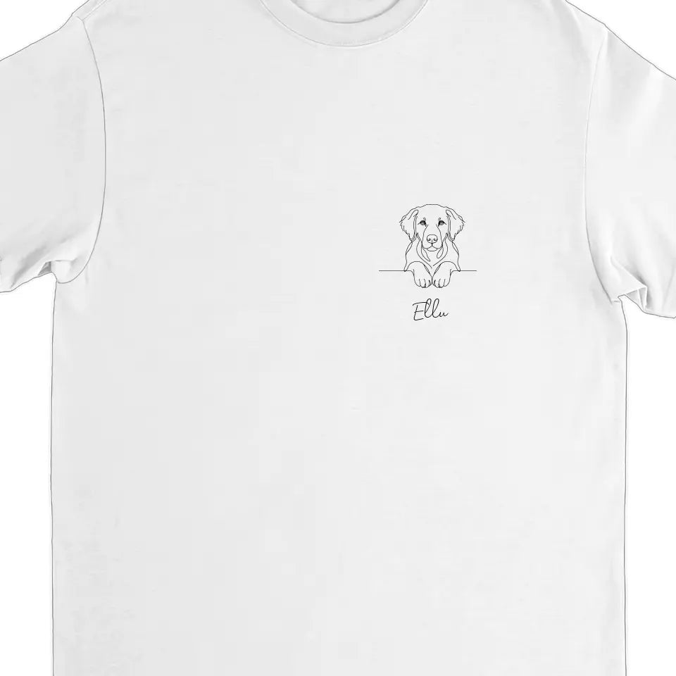 Personoitu t-paita omalla koiran kuvalla – ihana lahjaidea koiraihmiselle!