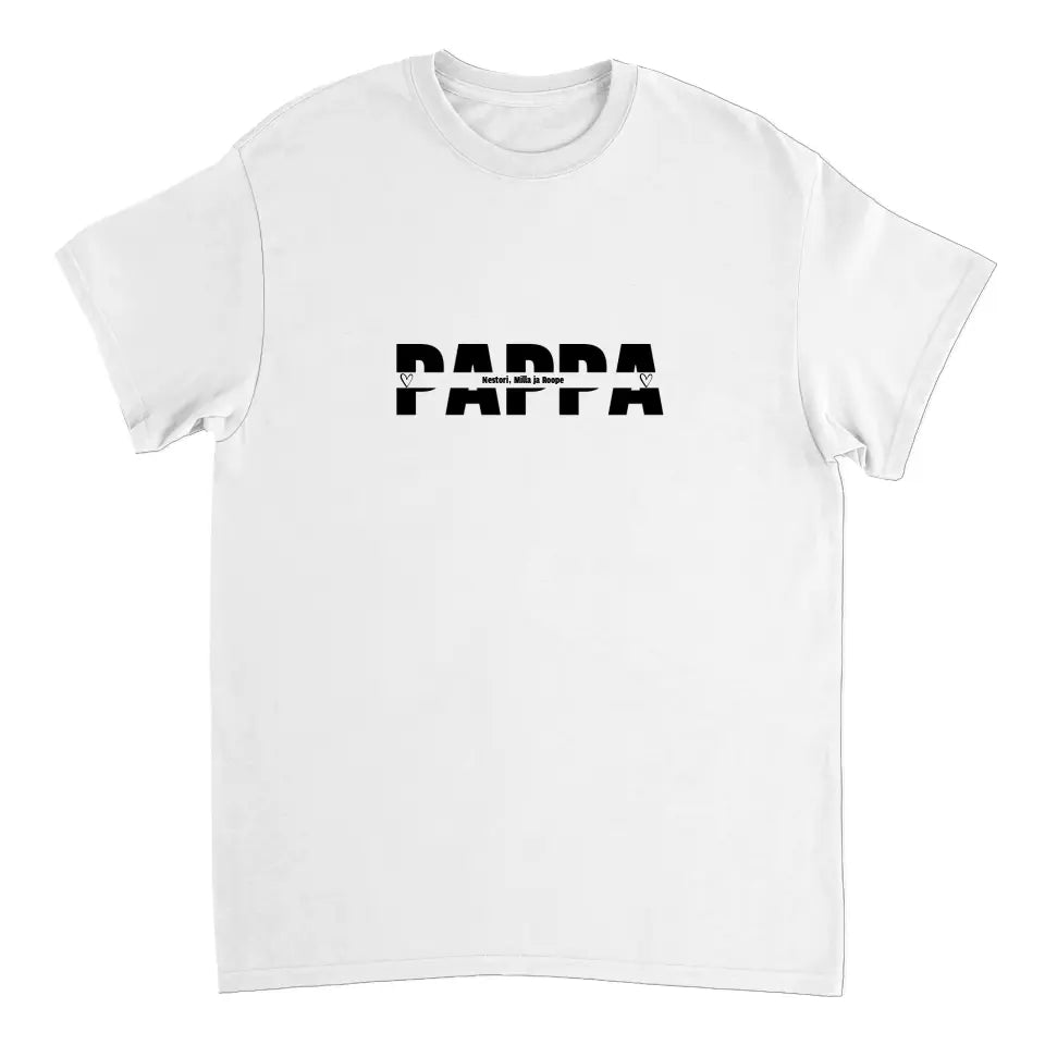 Personoitava t-paita papalle – hauska lahja isänpäiväksi