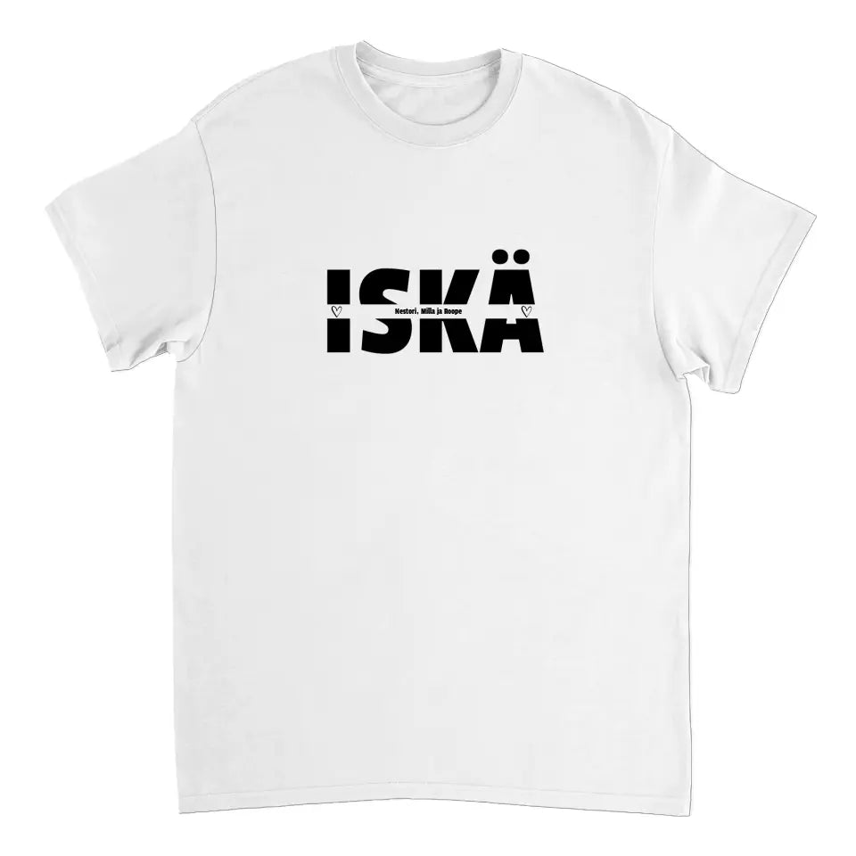 Hauska personoitava t-paita iskälle – täydellinen isänpäivälahja!