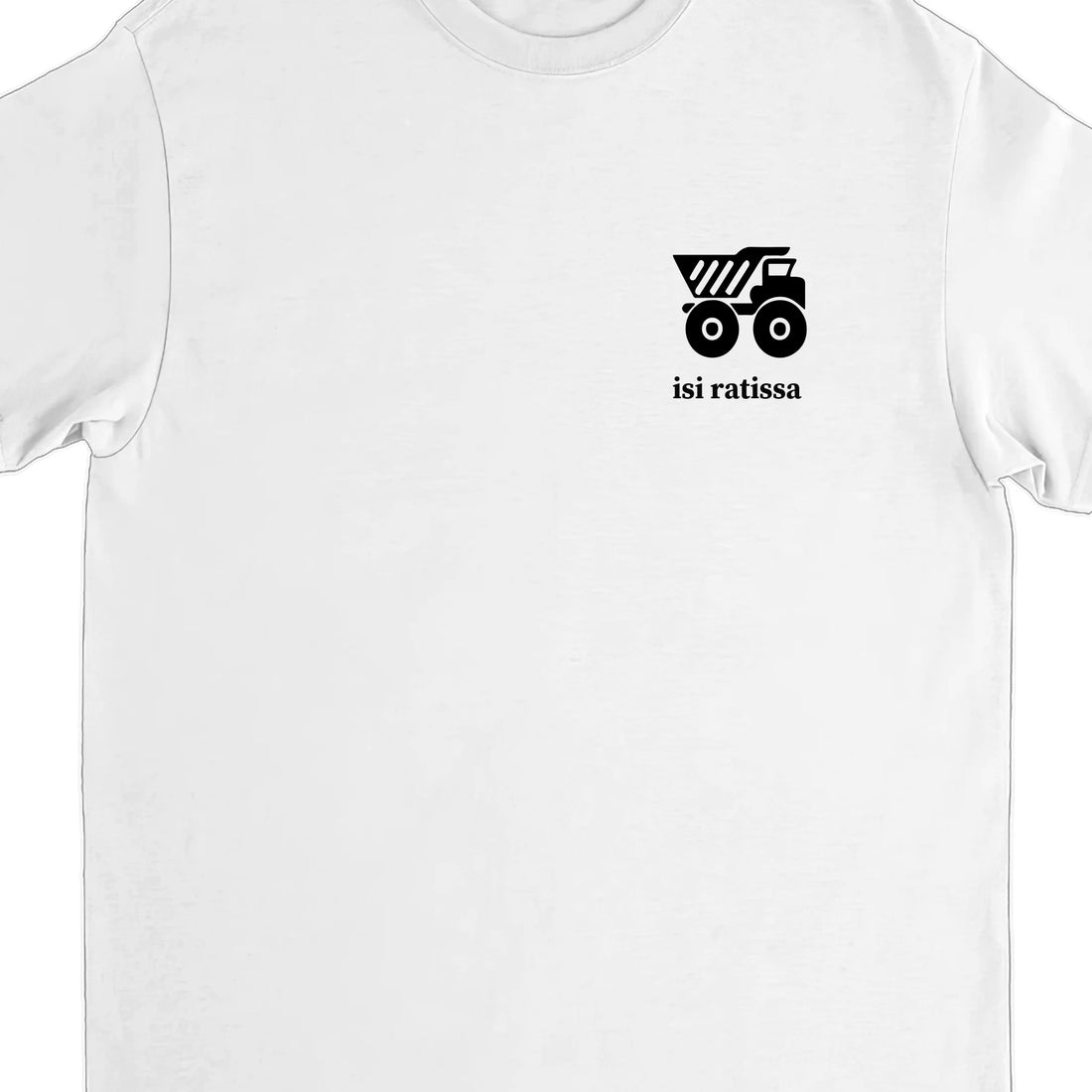 Hauska personoitava t-paita isälle – isi kuskina -teemalla