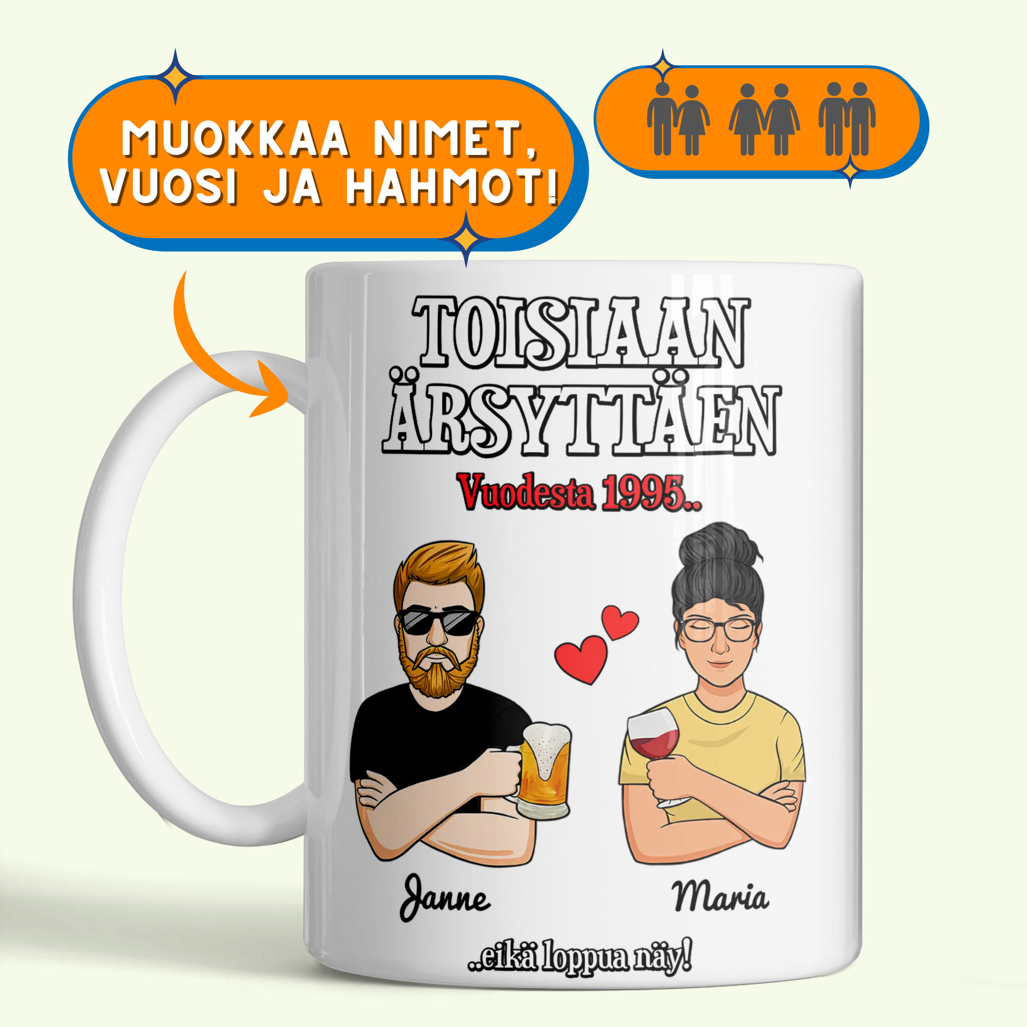 Hemmottele rakastasi - tilaa romanttinen lahja miehelle tai naiselle Muokkiksesta
