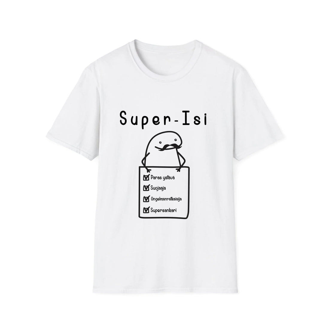 Unisex-Softstyle-T-Shirt-valkoinen