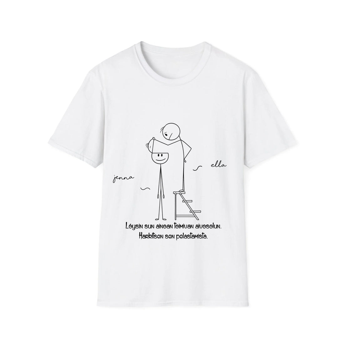 Unisex-Softstyle-T-Shirt-valkoinen