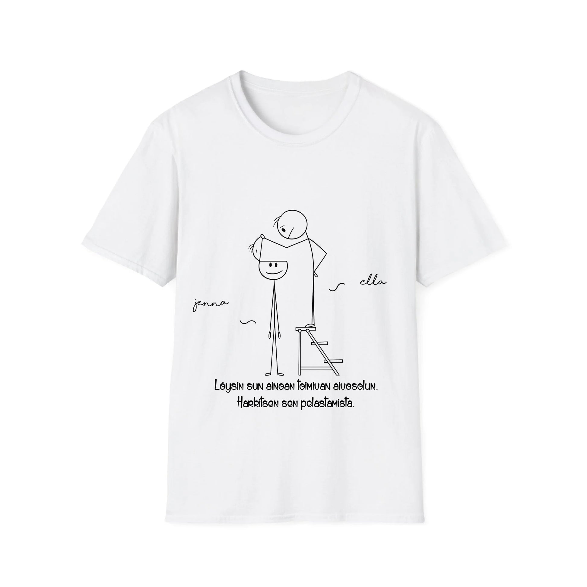 Unisex-Softstyle-T-Shirt-valkoinen