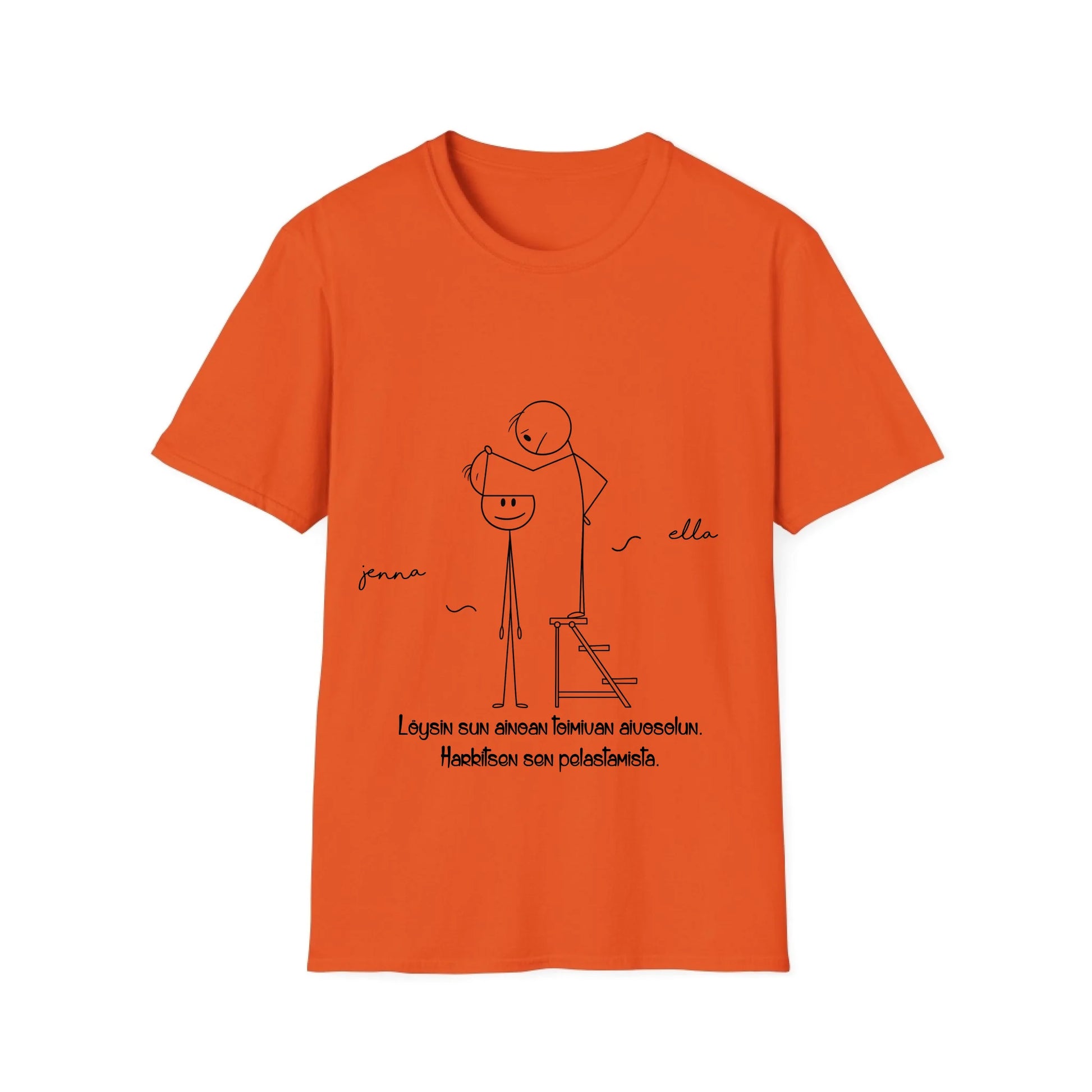 Unisex-Softstyle-T-Shirt-oranssi