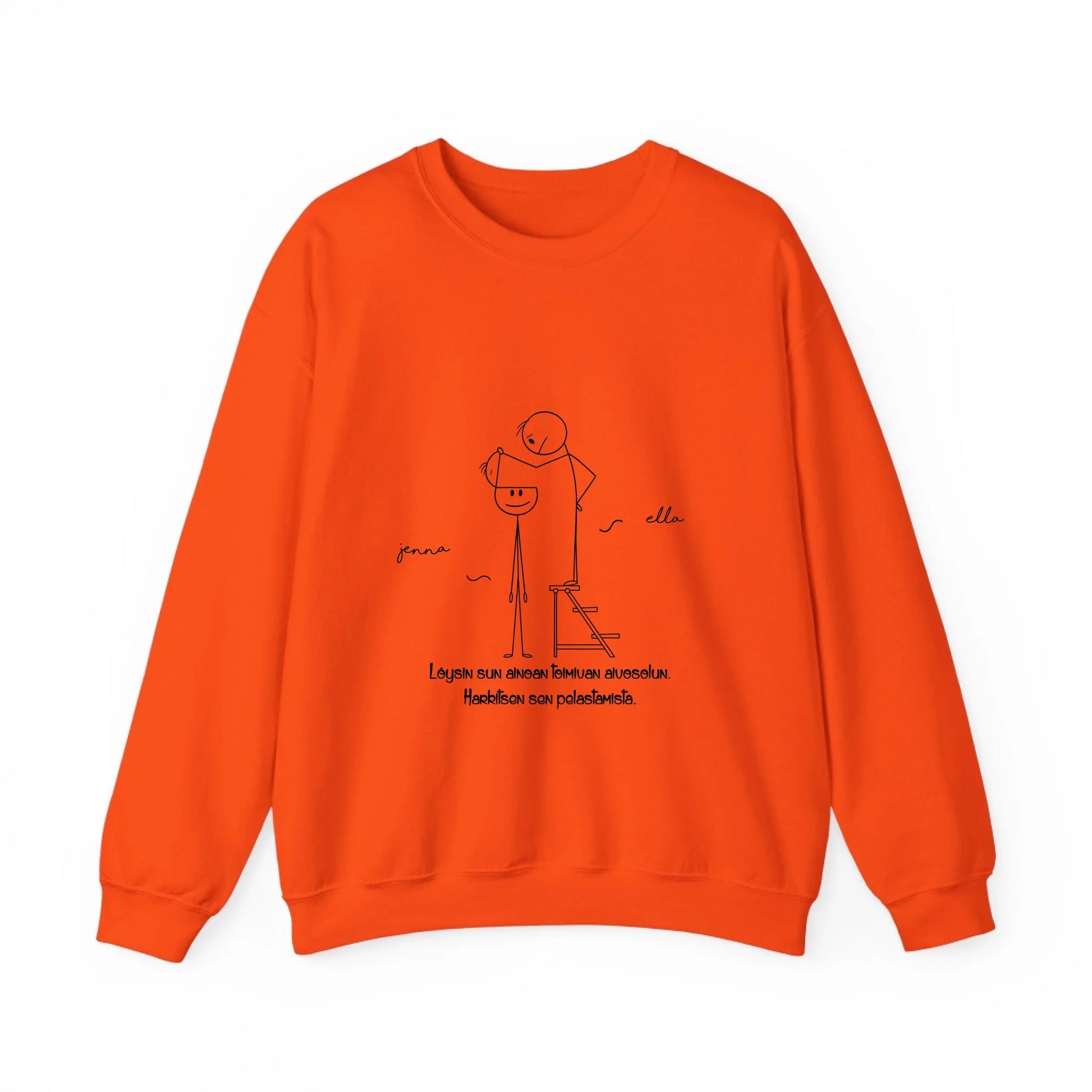 unisex-crewneck-oranssi