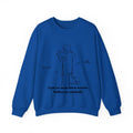 unisex-crewneck-sininen