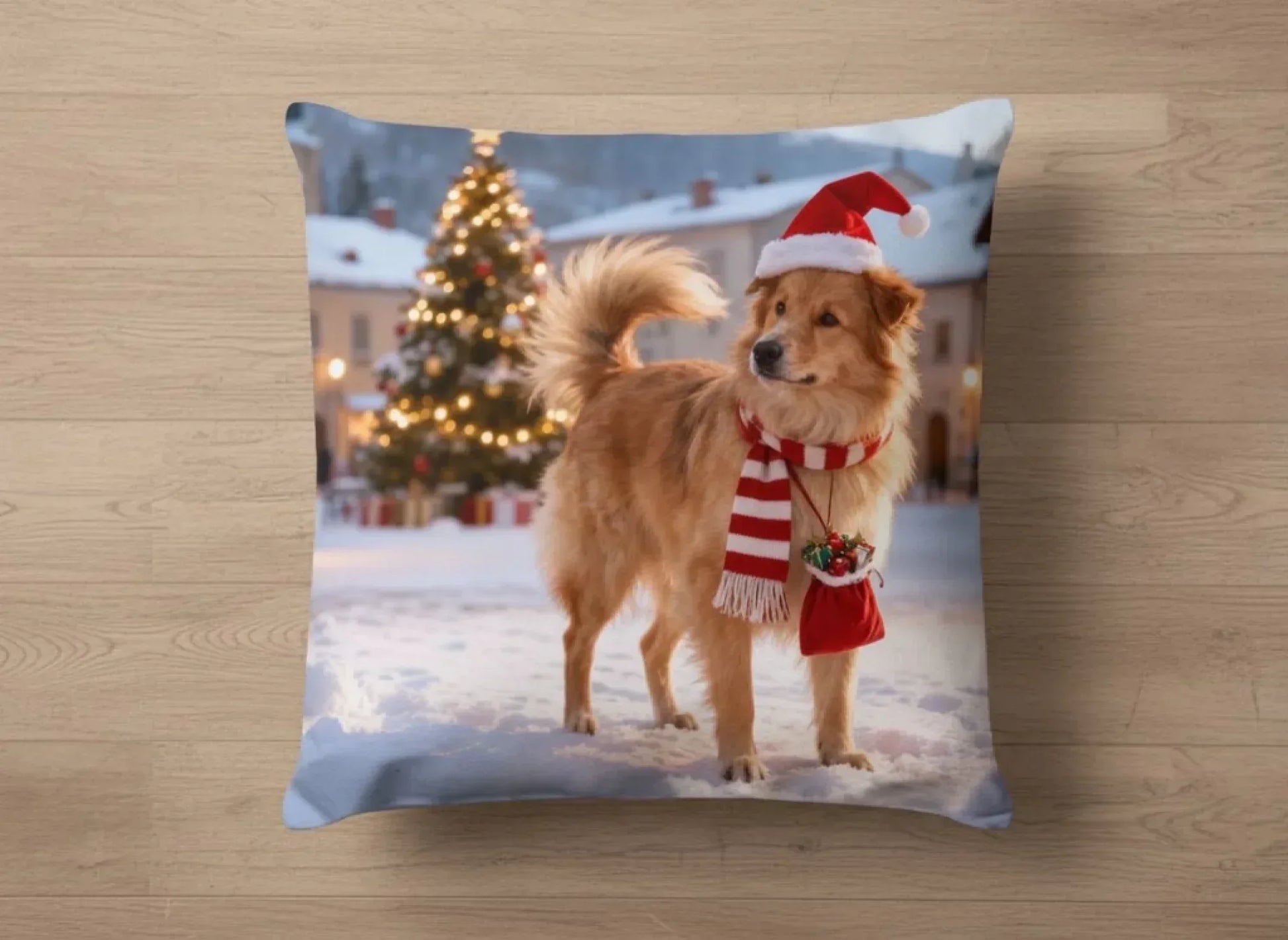 Joulutyyny omalla lemmikin kuvalla 🐶🎄 - Muokkis