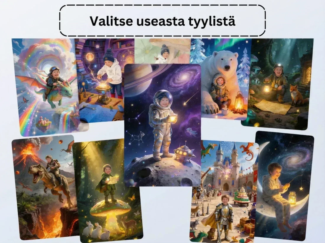 Personoitu pyyhe lapsesi kuvalla – Lapsi fantasiamaailmassa - Muokkis